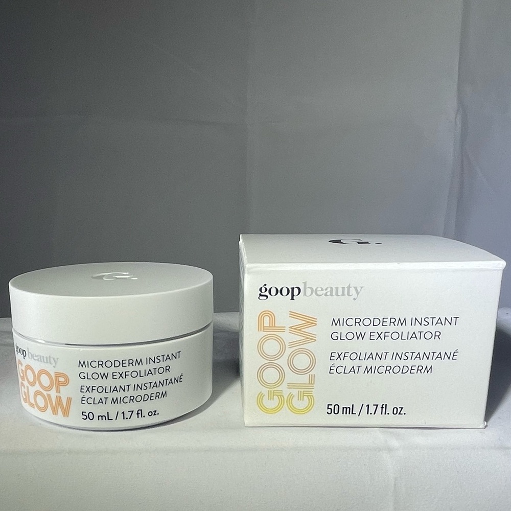 New unused Goop Microderm Instant Glow Exfoliator 50ml